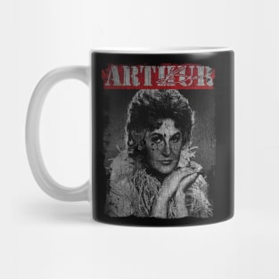 TEXTURE ART - Bea Arthur Golden Mug